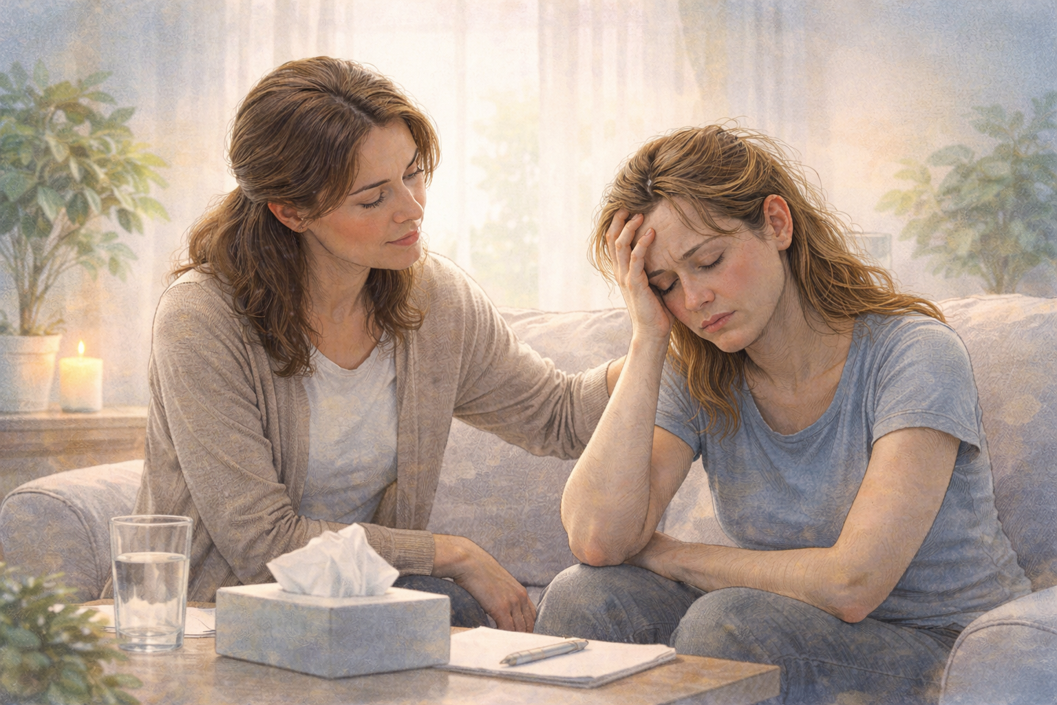 A depressão tem tratamento. Procura apoio